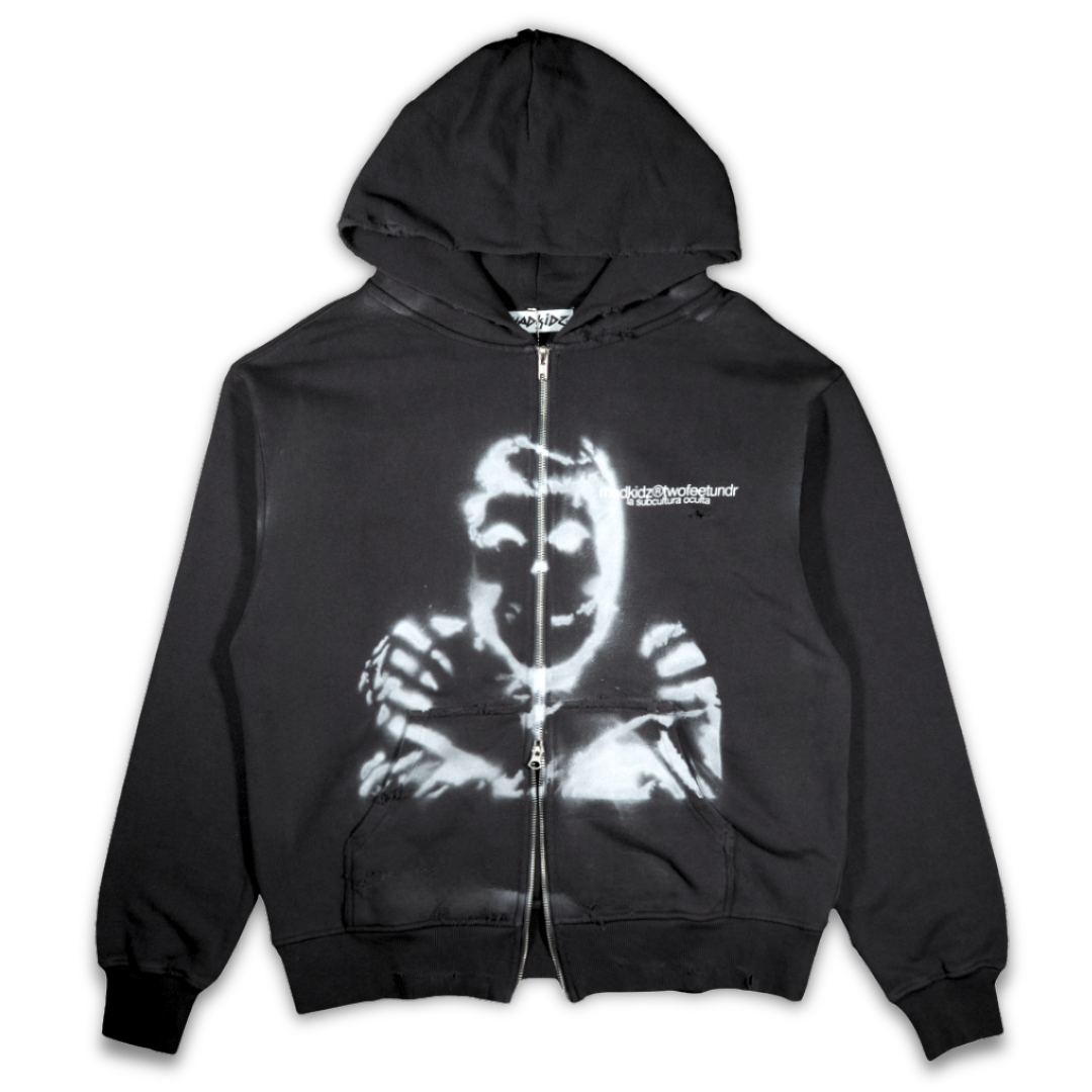 Zip & Bones Hoodie (TFU x MKDZ)