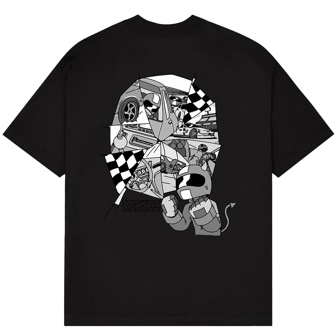 Mad Racer T-Shirt (Black)