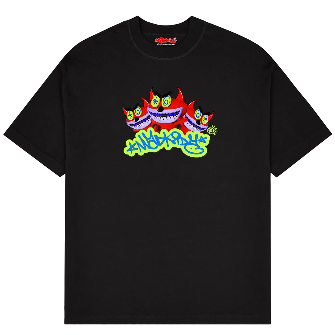 Monsters Relaxed Fit T-Shirt (Black)
