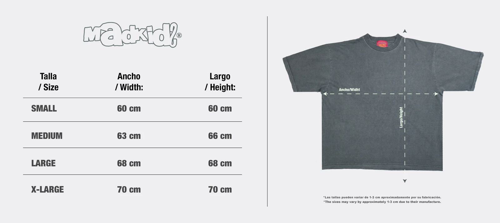 Loudy Rabbit Boxy T-Shirt (Shadow Grey)