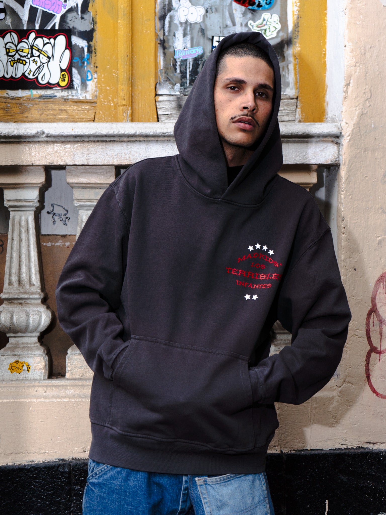 Los Terribles Infantes Hoodie (Black)