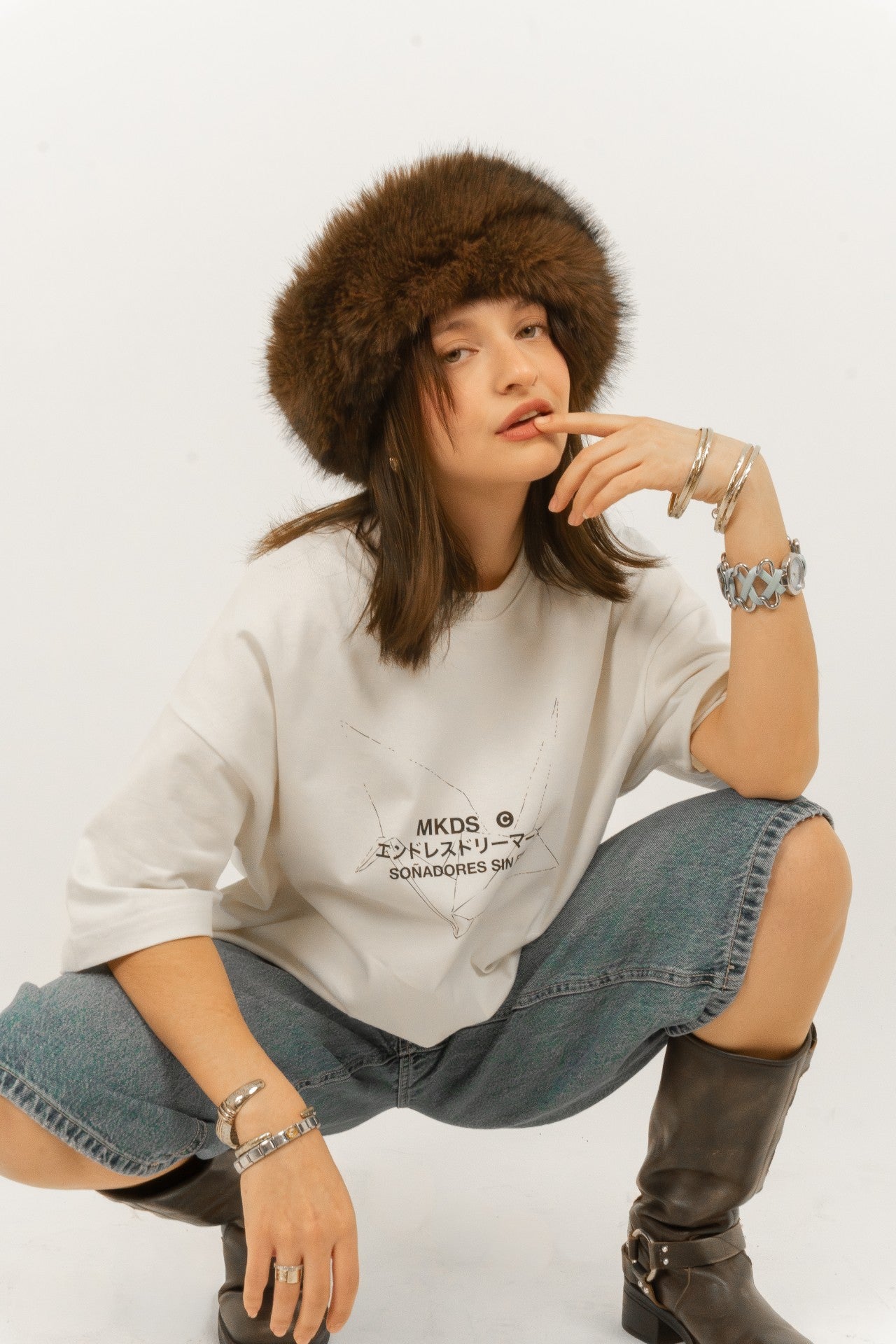 Soñadores Sin Fin Tee (Nude)