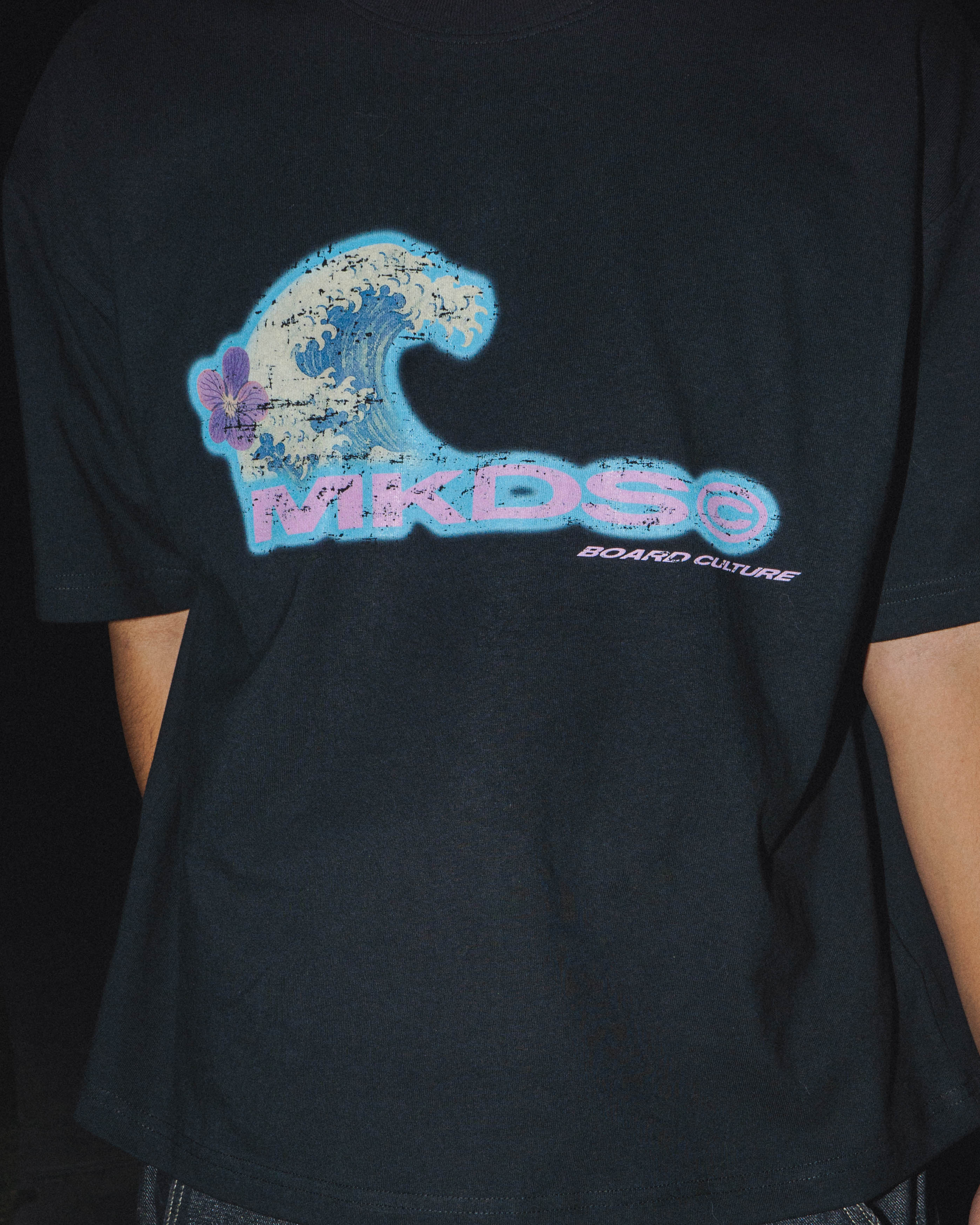 Breaking Wave Tee (Black)
