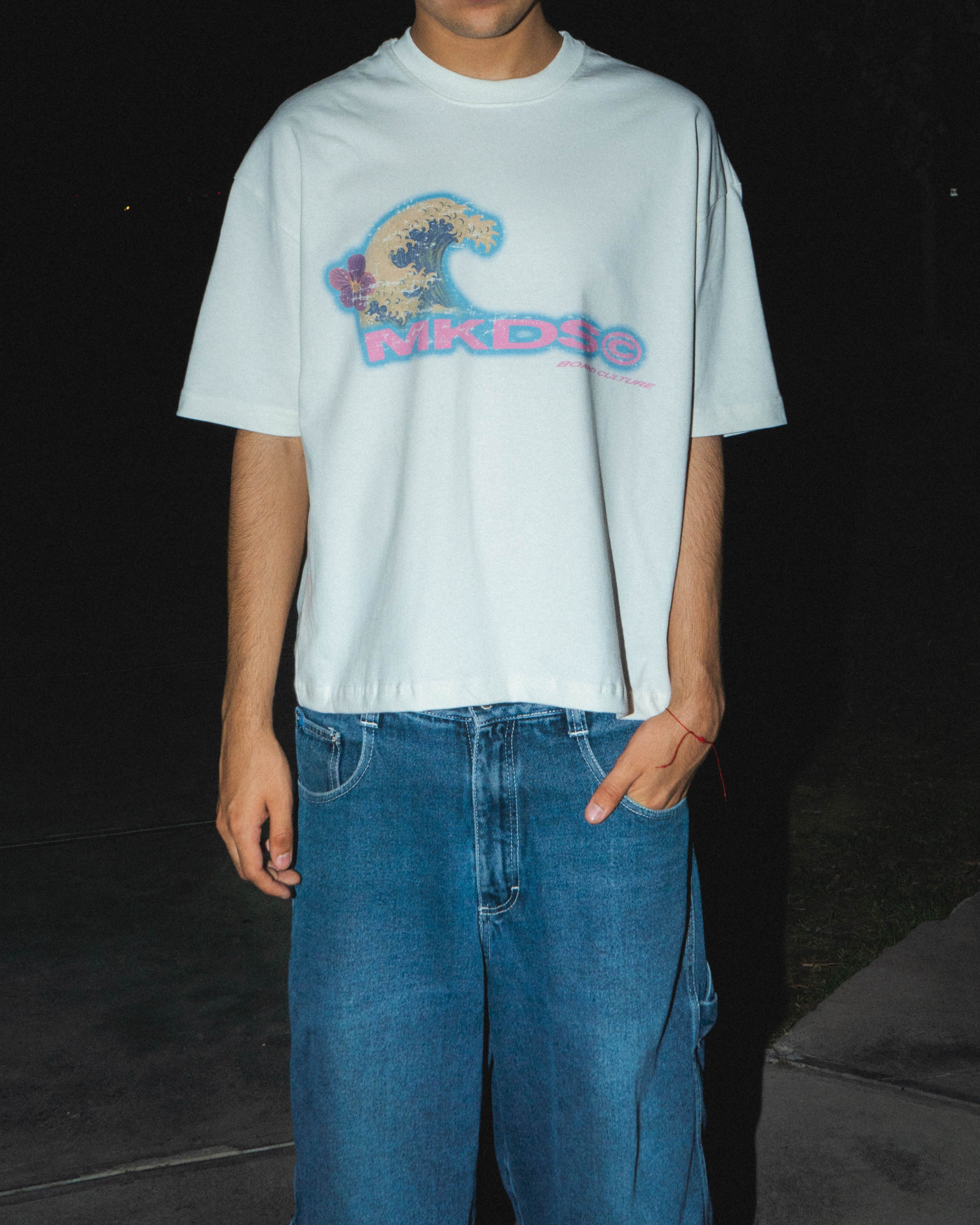 Breaking Wave Tee (Off White)