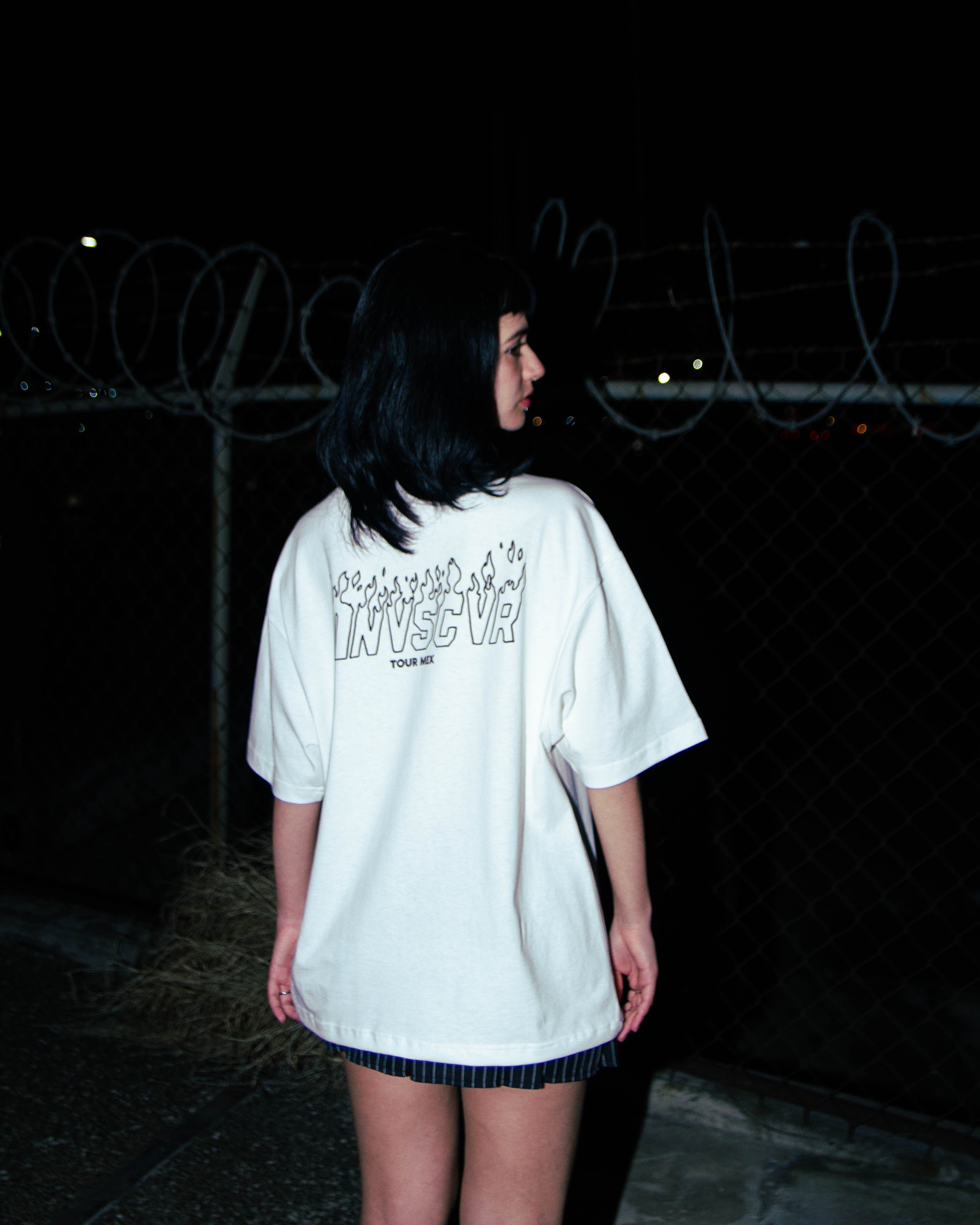 Nvscvr Tacos Tour Mex T-Shirt (White)