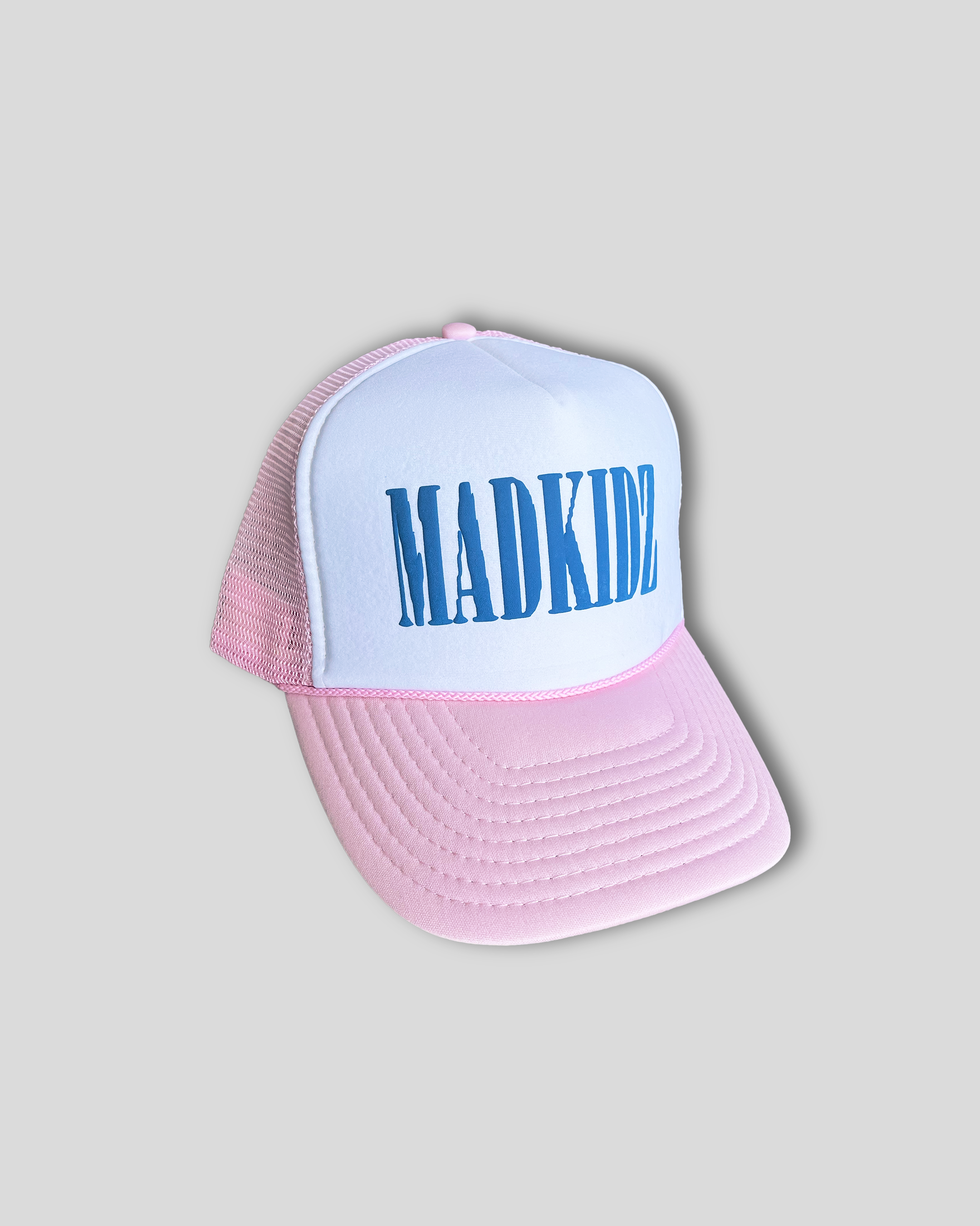 Vintage Logo Trucker Hat (Pink)