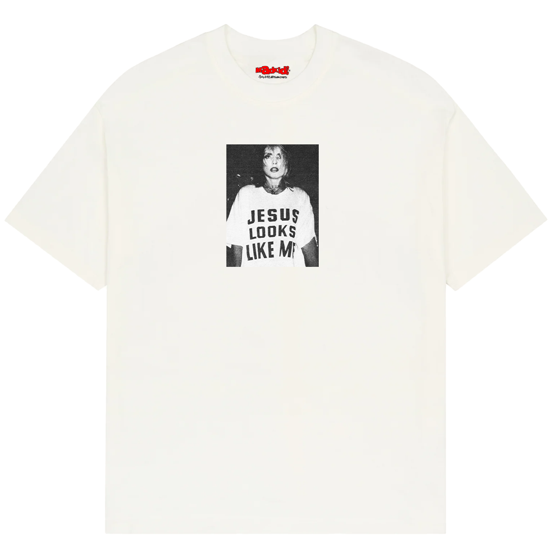 Jesus Looks Like Me Relaxed Fit T-Shirt (White)