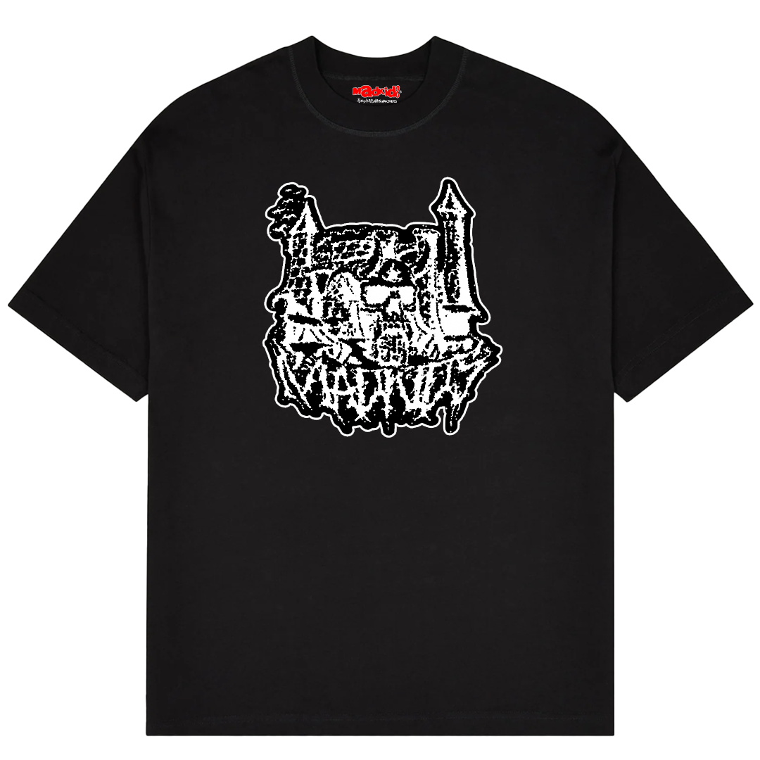 Skeleton Relaxed Fit T-Shirt (Black)