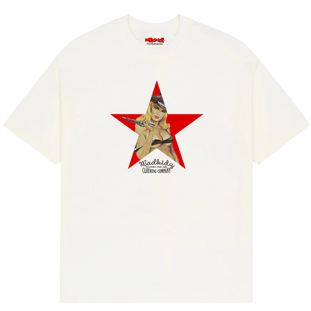 Lone Star Relaxed Fit T-Shirt (White)