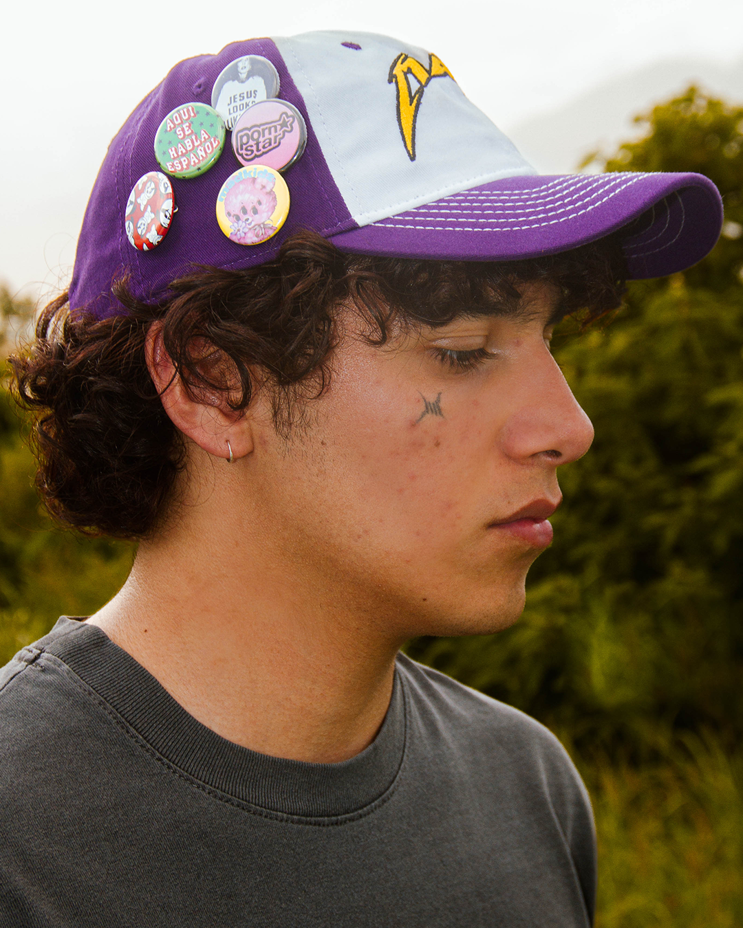 Mad Cap (Purple / White)