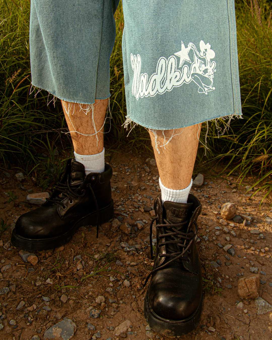 Rodeo Denim Jorts (Washed Blue)