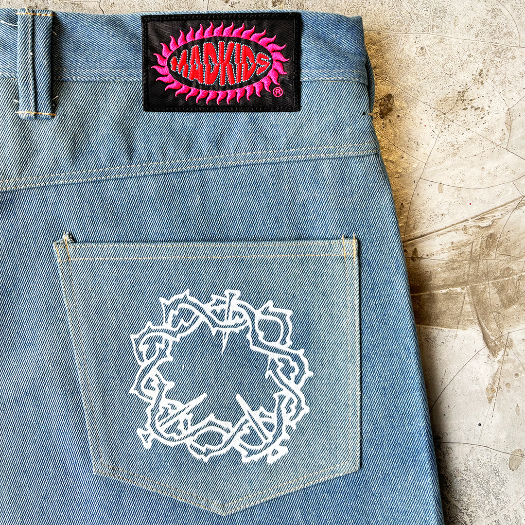 Rodeo Denim Jorts (Washed Blue)