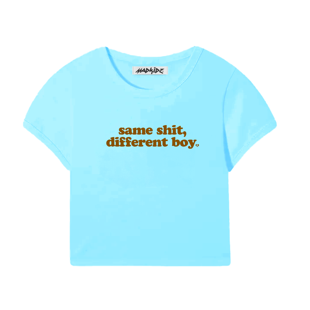 Same Shit, Different Boy Top (Turquoise)