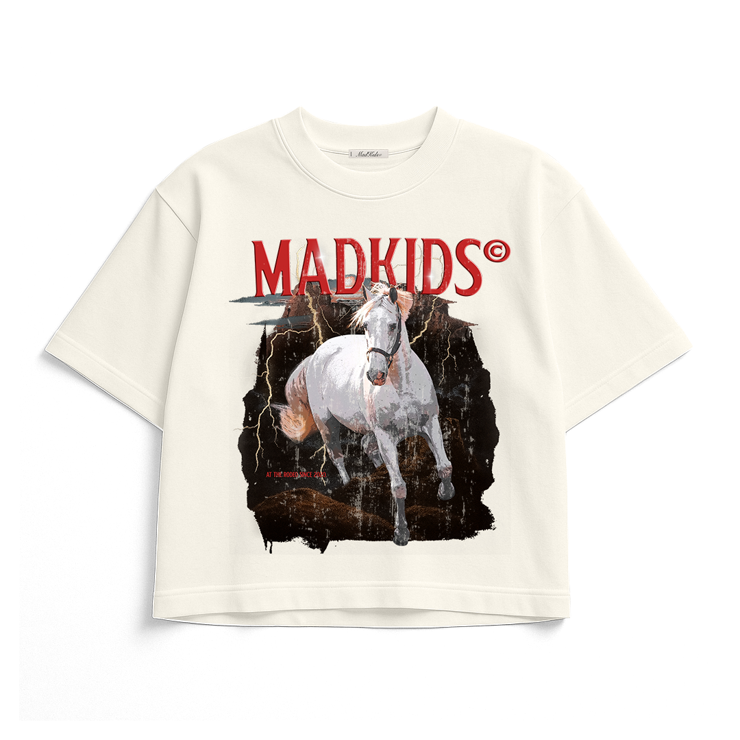 Tempest Horse Tee (Off White)