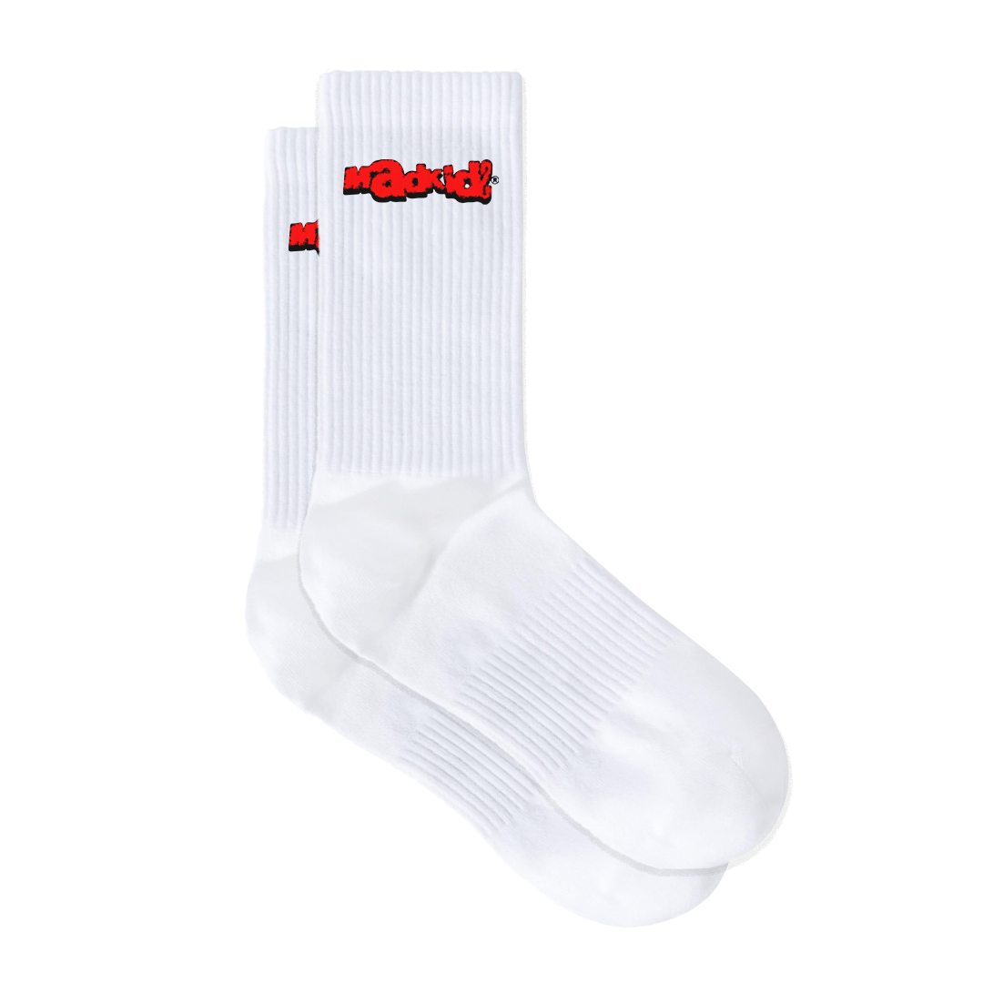 Classic Logo Socks (White)
