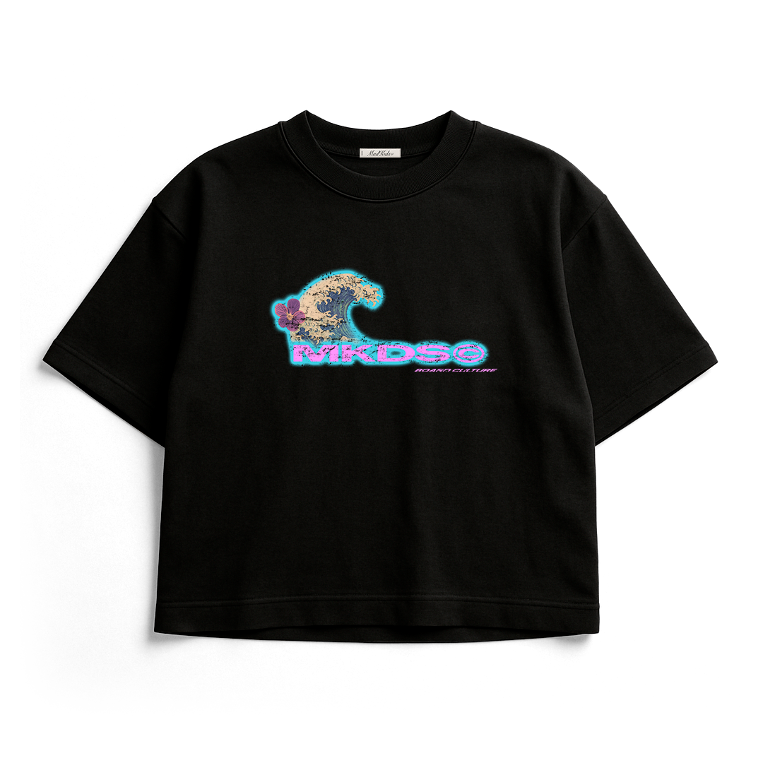 Breaking Wave Tee (Black)