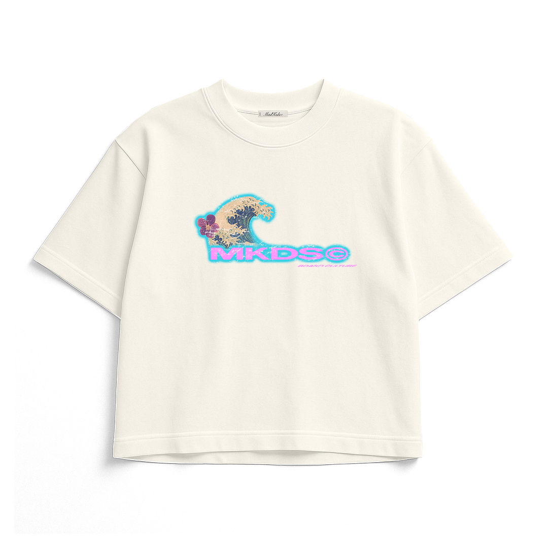 Breaking Wave Tee (Off White)