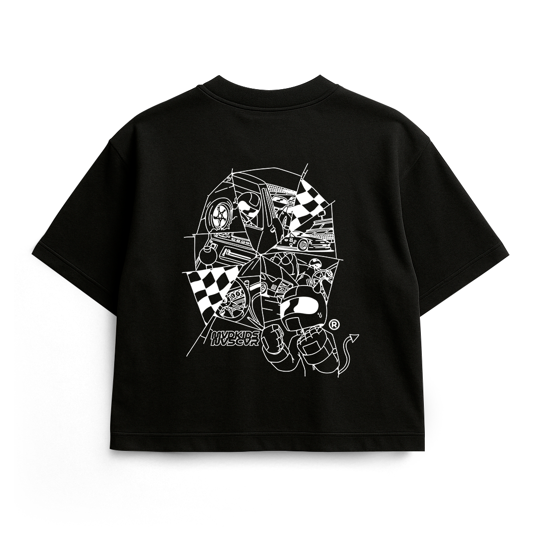 Mad Racer Tee (Black)