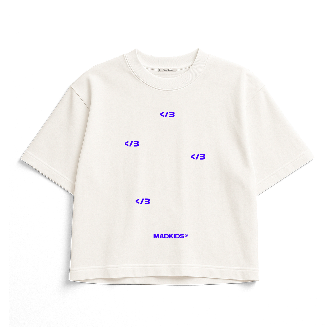 Broken Hearts Tee (Off White)