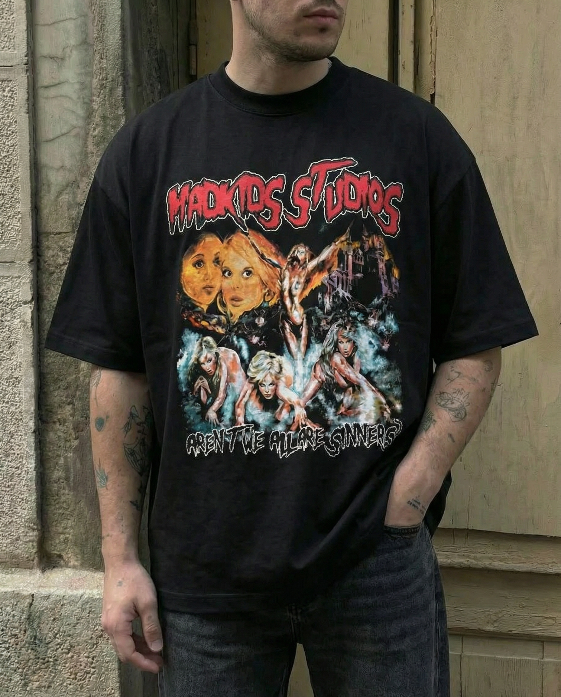 Sinners Tee (Black)