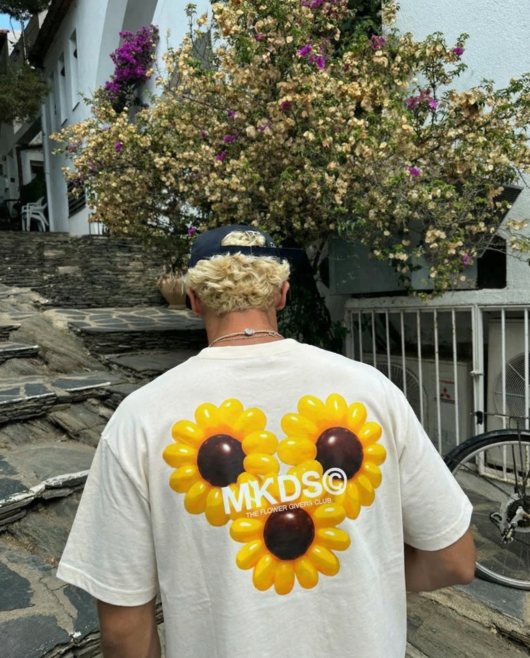 Flower Givers Club Tee (Off White)