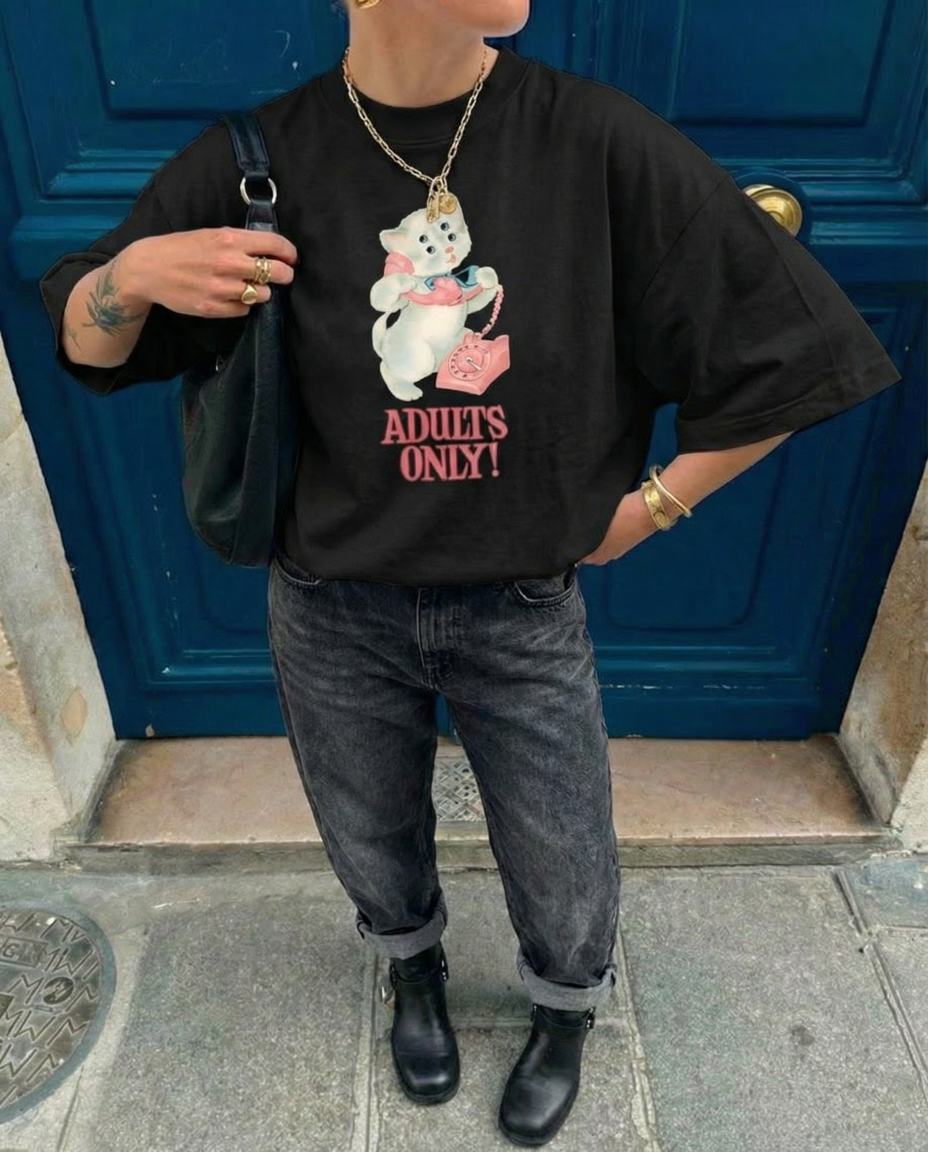 Adults Only Tee (Black)