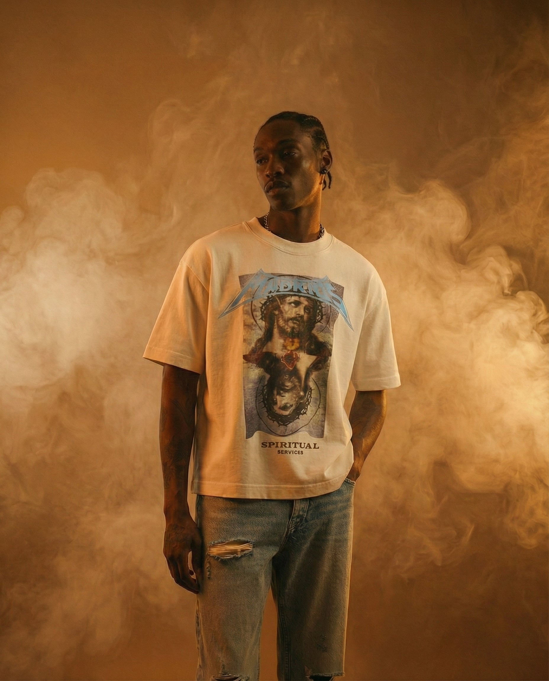 Divine Echo Tee (Vintage White)