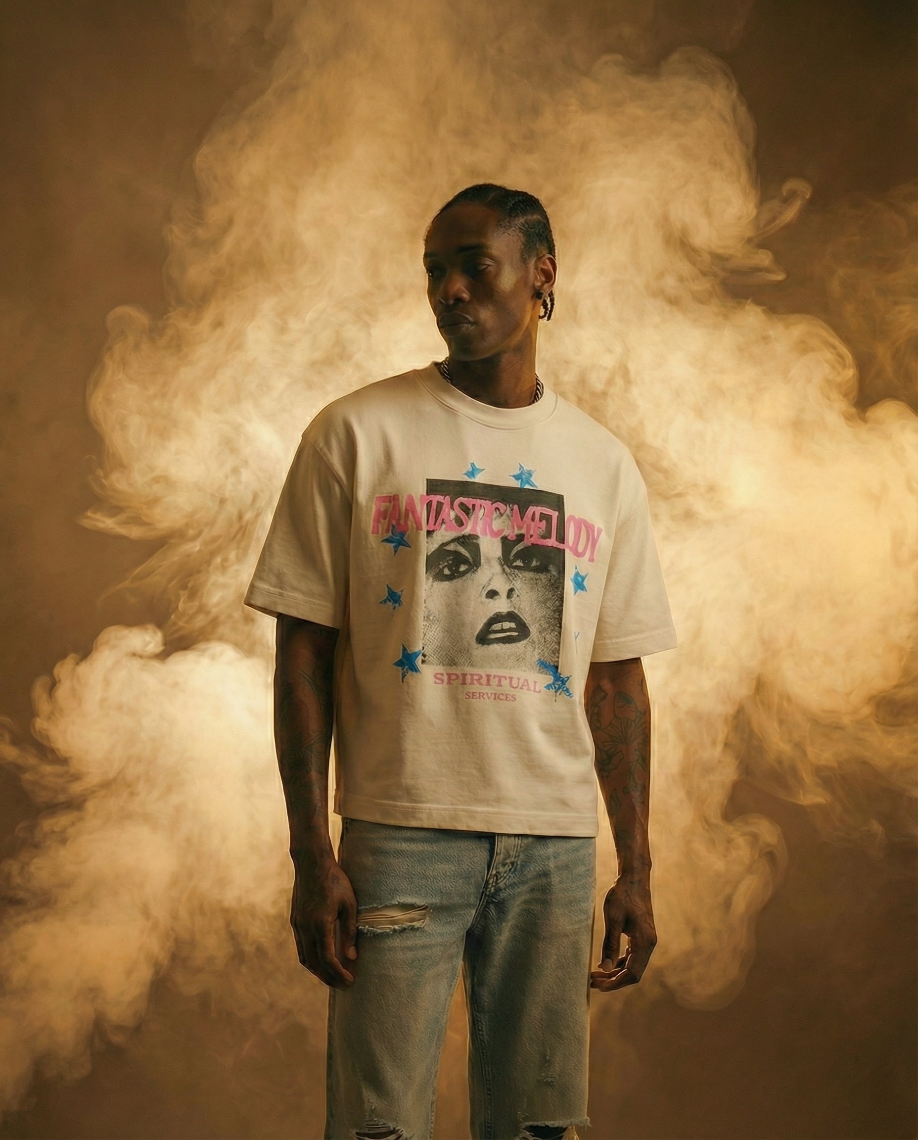 Fantastic Melody Tee (Vintage White)