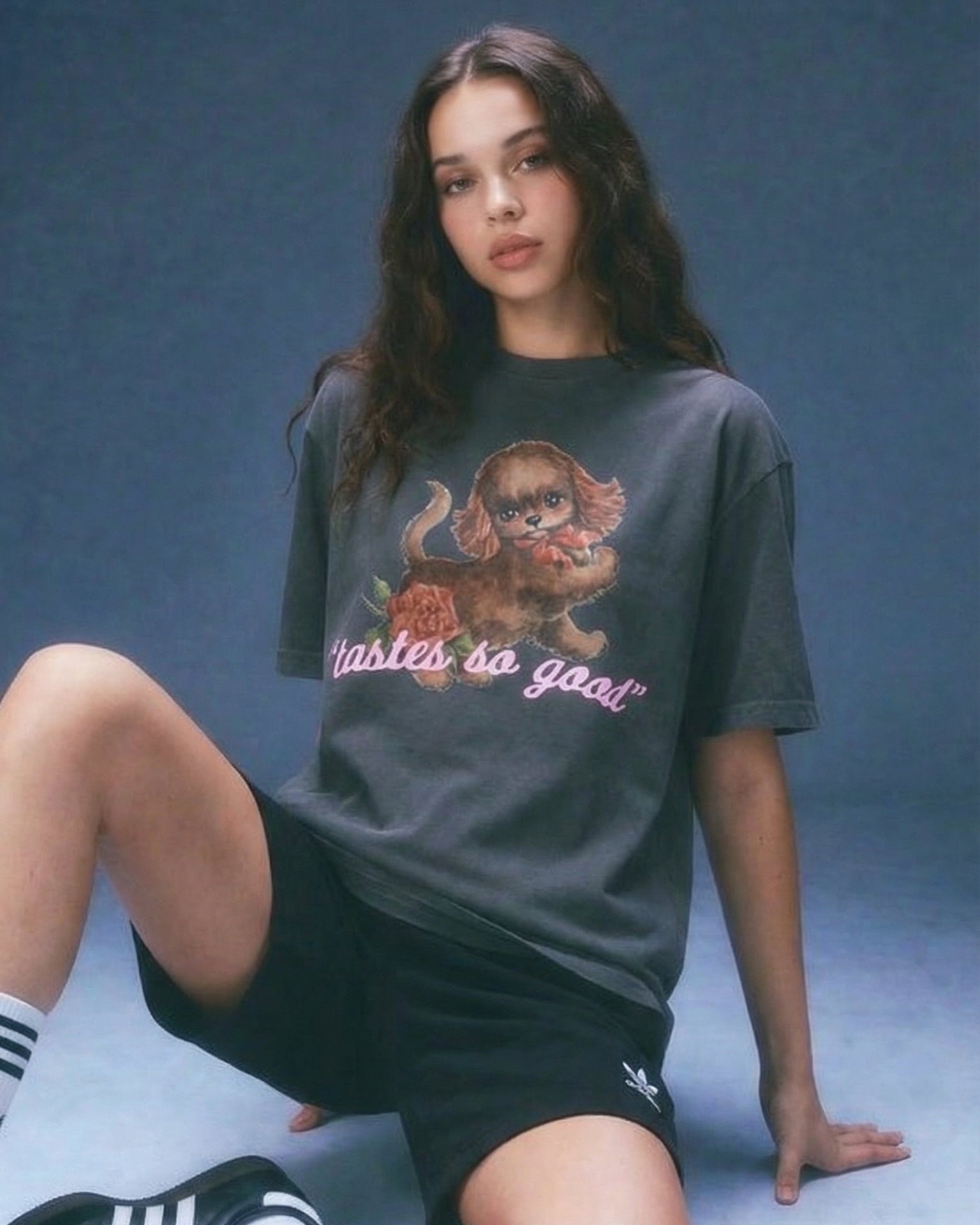 Tastes So Good Tee (Washed Grey)