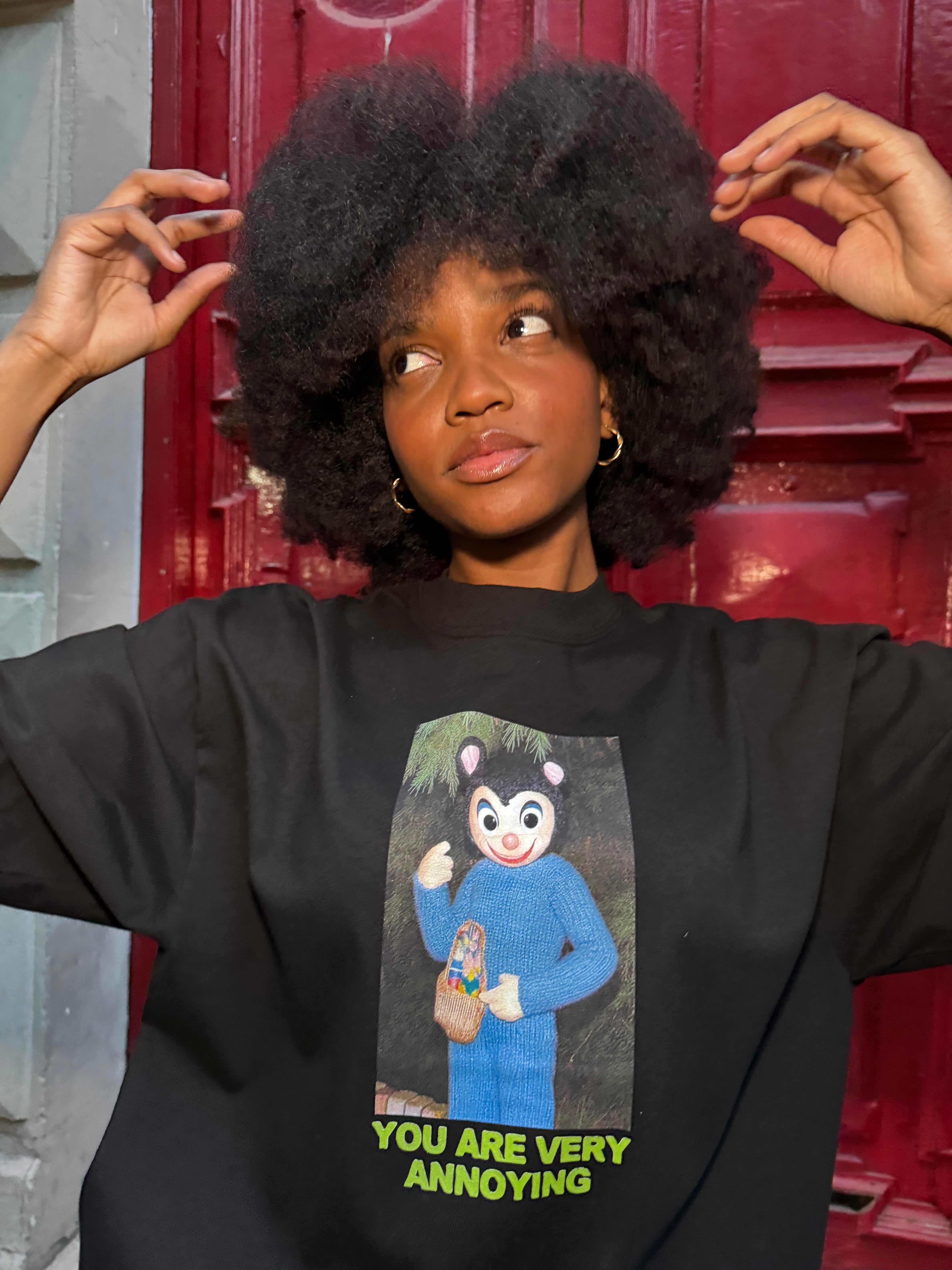 Teddy Issues Tee (Black)