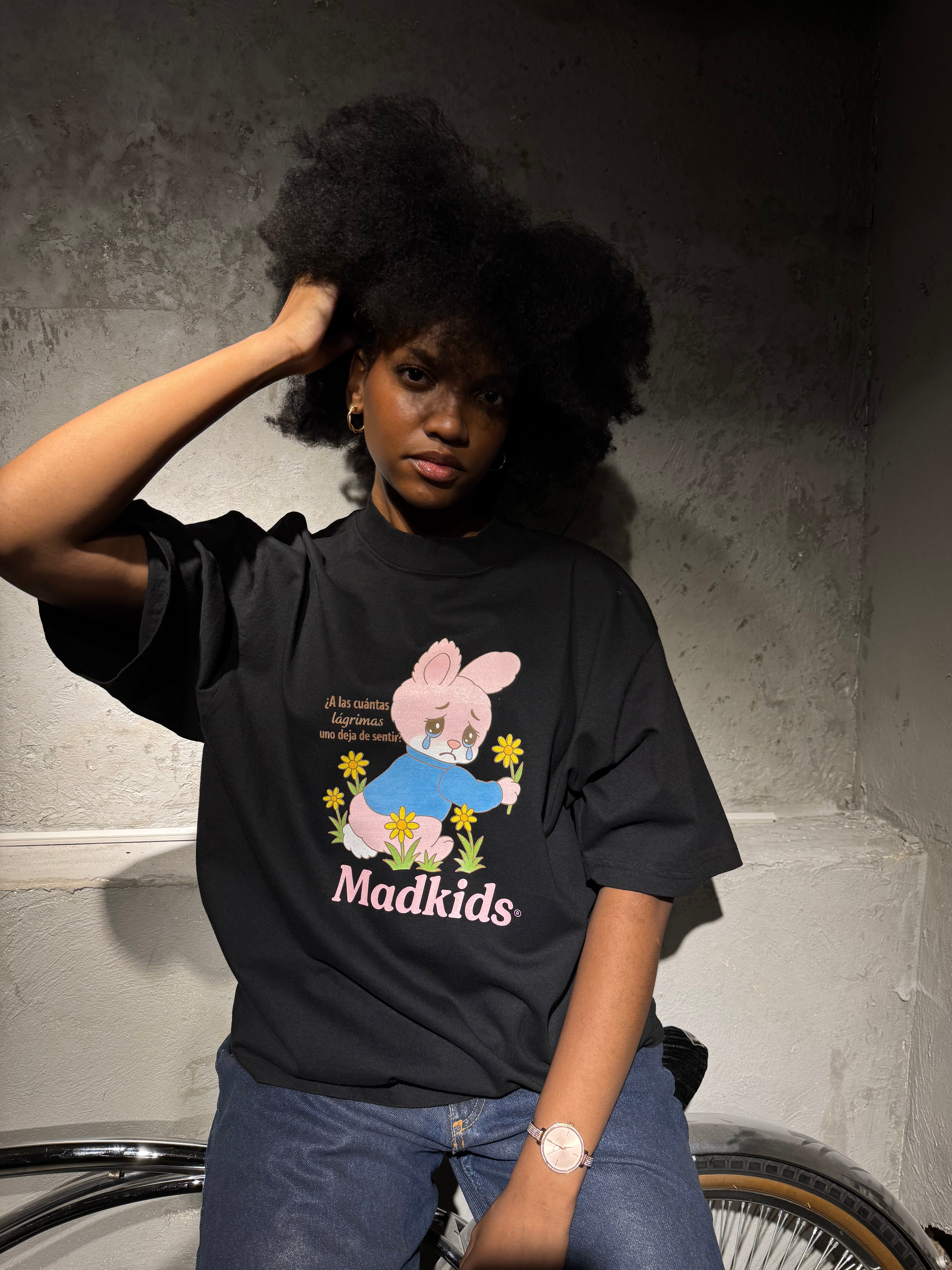 Sad Bunny Tee (Black)