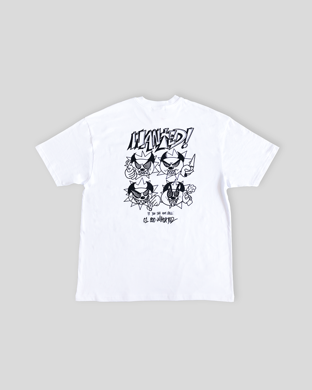 Most Wanted T-Shirt (White)