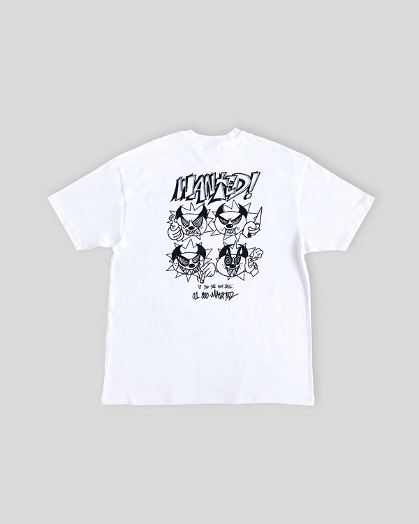 Most Wanted T-Shirt (White)
