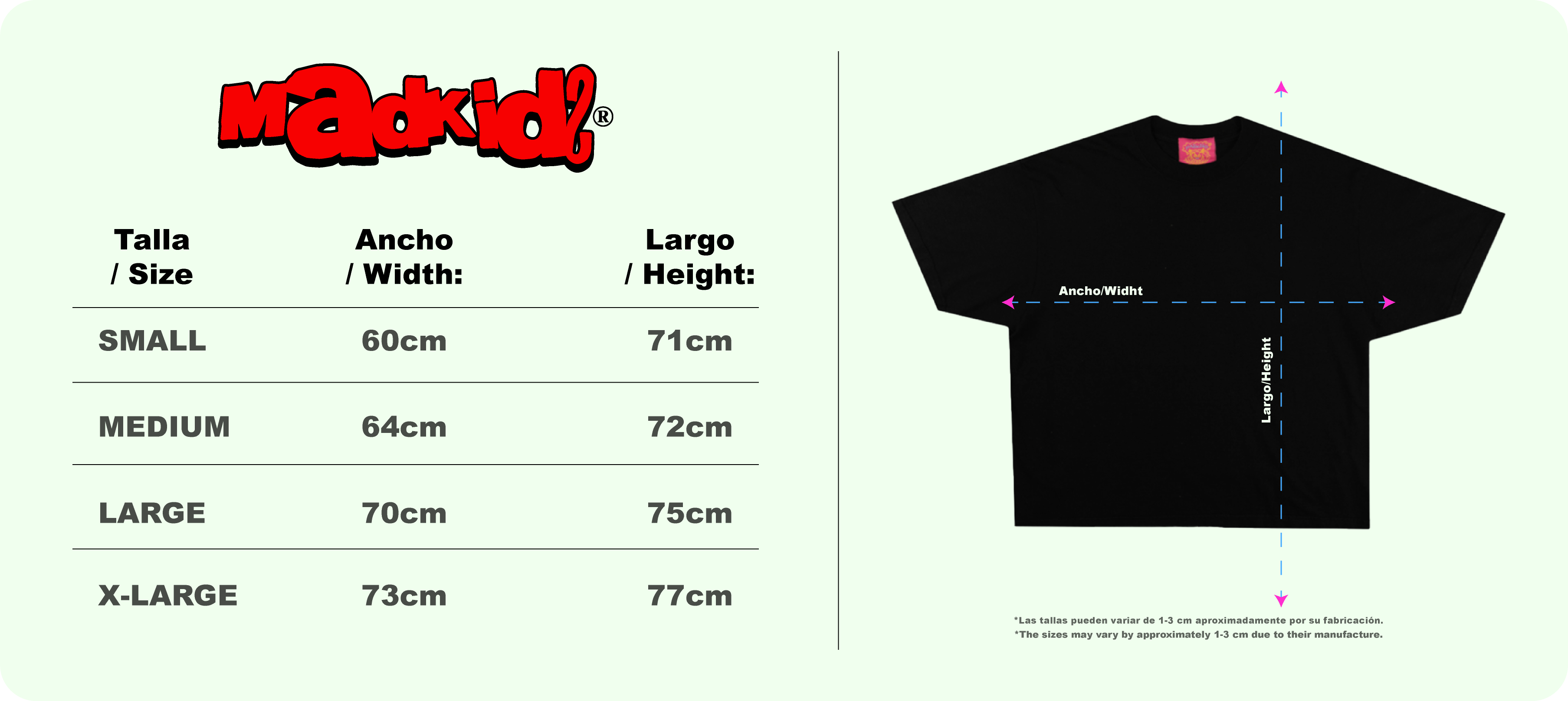 Chopper Fury Oversized T-Shirt (Black)