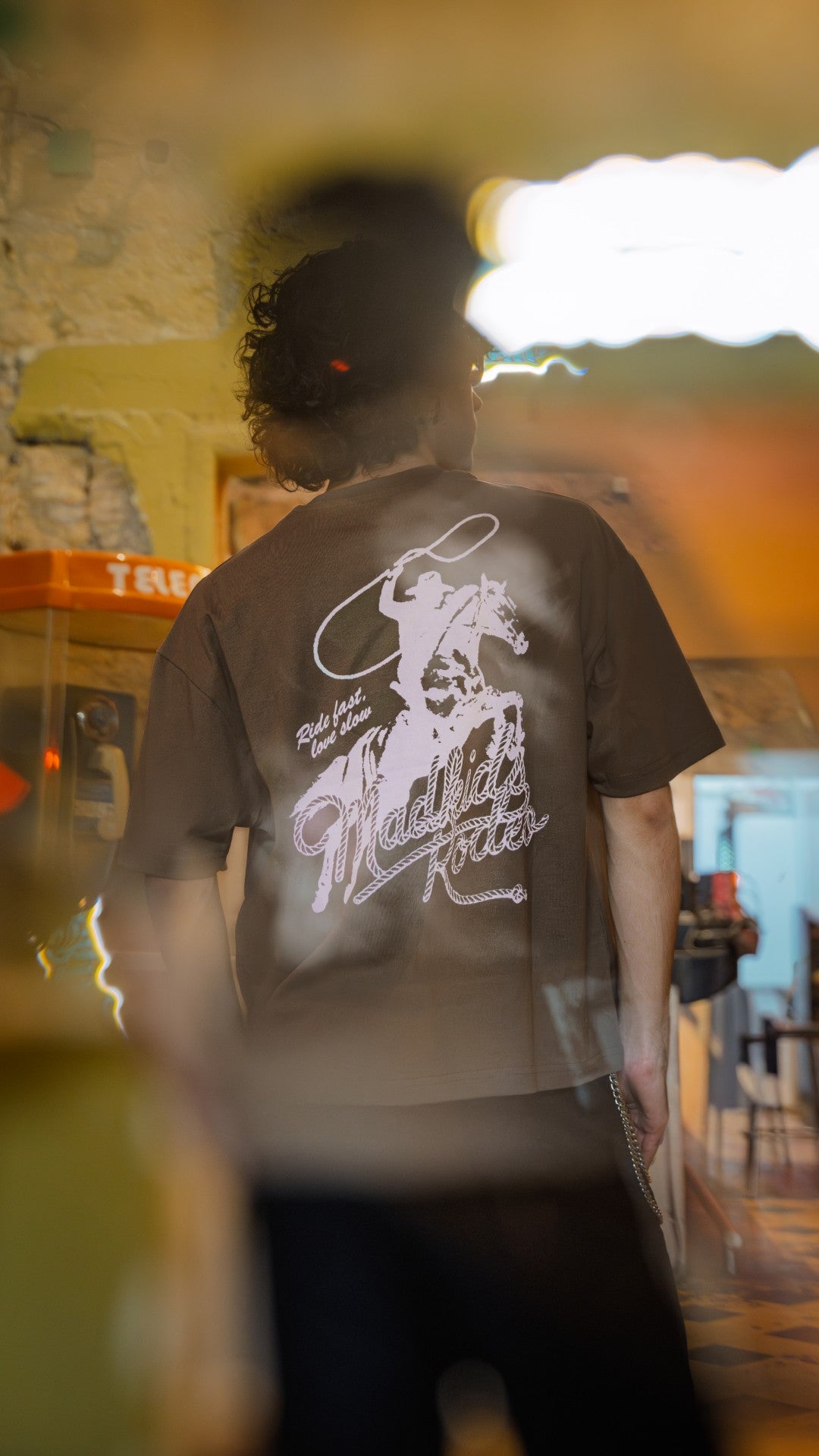Ride Fast Tee (Moka)