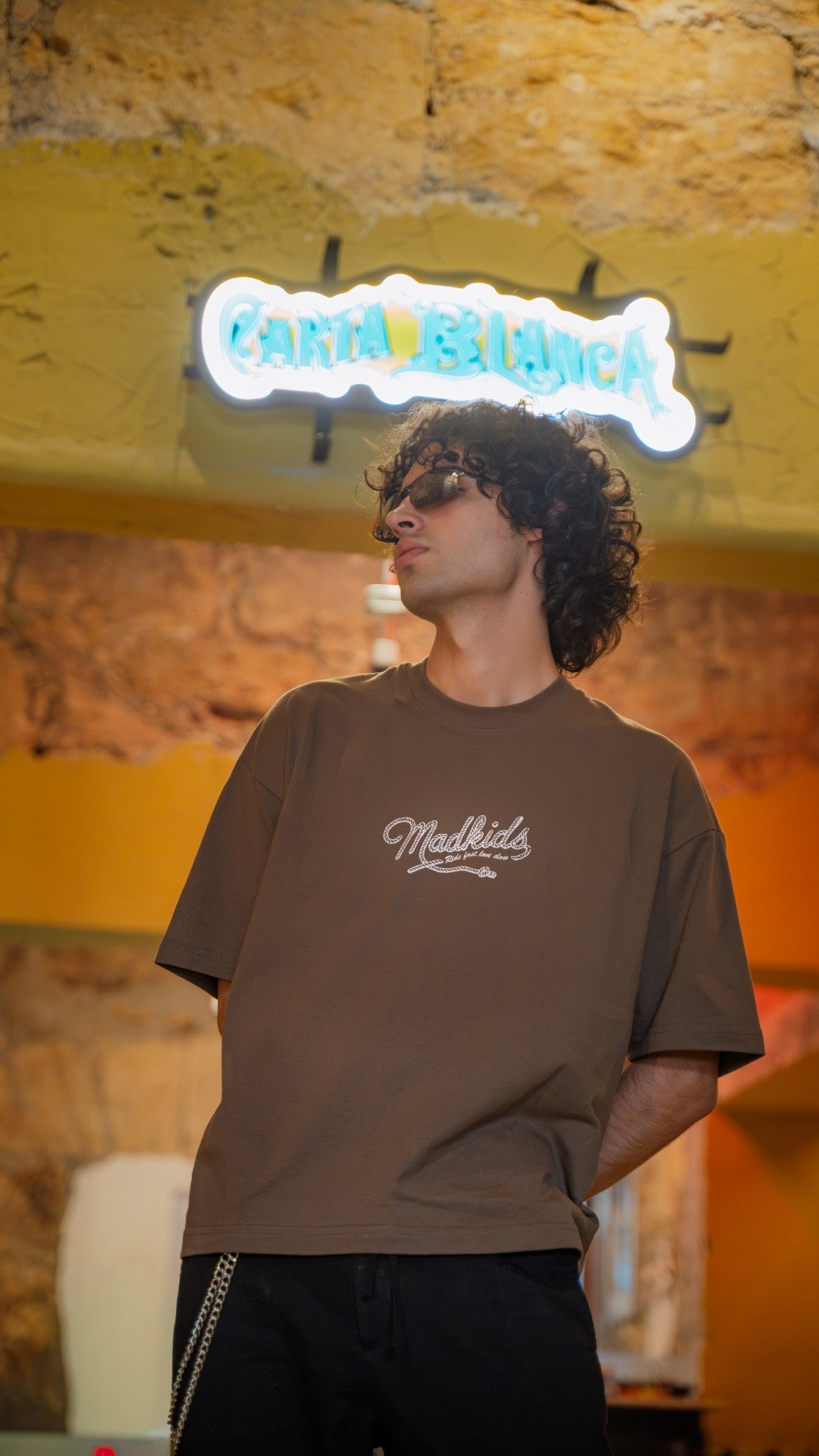 Ride Fast Tee (Moka)