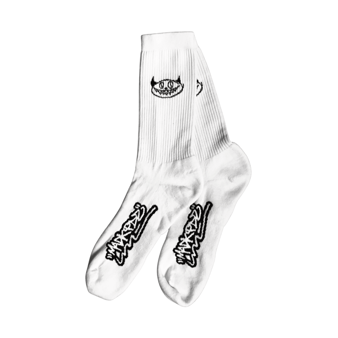 Madkidz Everyday Socks (White)