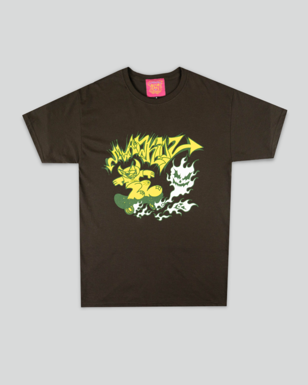 Mad Skater T-Shirt (Brown)