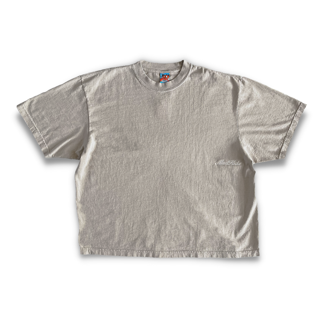 Boxy Fit T-Shirt (Vintage Sand)